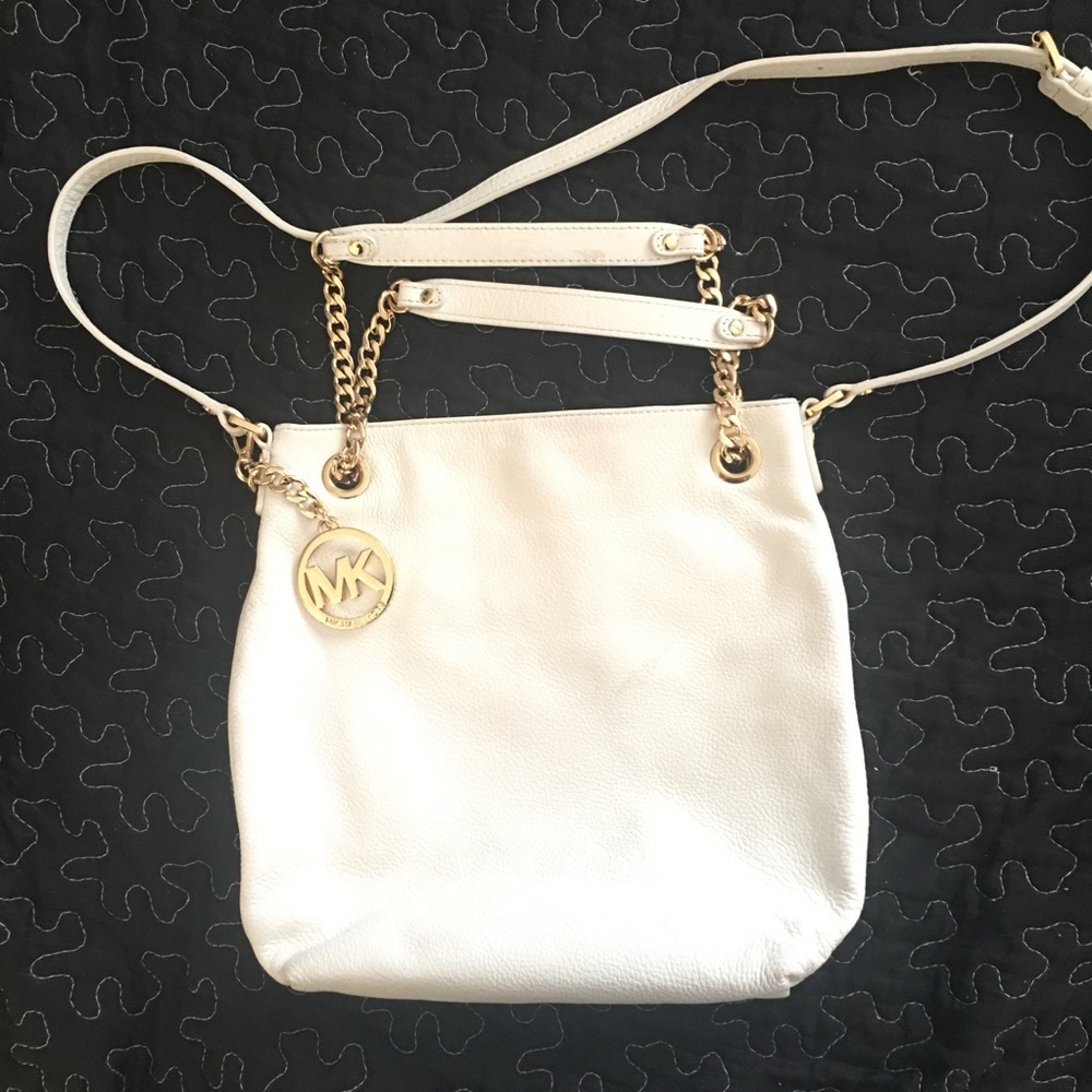 White Michael Kors Crossbody handbag